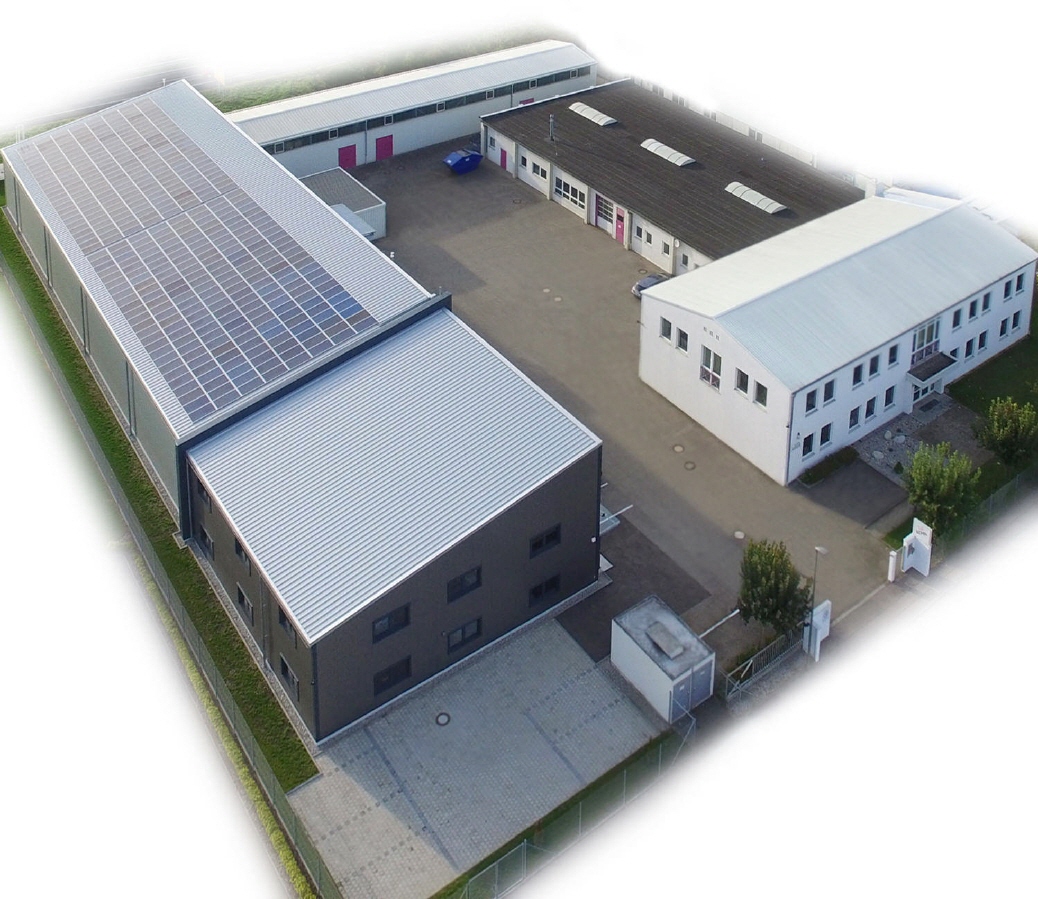 Werksgel&auml;nde der K&uuml;hn Kollektion GmbH & Co KG in K&ouml;nigsbrunn bei Augsburg